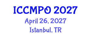 International Conference on Construction Management and Project Organization (ICCMPO) April 26, 2027 - Istanbul, Turkey