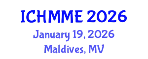International Conference on Hospitality Management, Marketing and Economics (ICHMME) January 19, 2026 - Maldives, Maldives