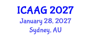 International Conference on Advanced and Applied Geomechanics (ICAAG) January 28, 2027 - Sydney, Australia