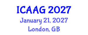 International Conference on Advanced and Applied Geomechanics (ICAAG) January 21, 2027 - London, United Kingdom