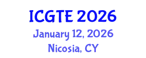 International Conference on Geography, Transport and Environment (ICGTE) January 12, 2026 - Nicosia, Cyprus