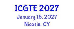 International Conference on Geography, Transport and Environment (ICGTE) January 16, 2027 - Nicosia, Cyprus