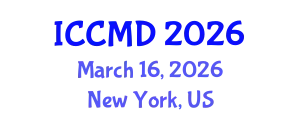 International Conference on Construction Management and Design (ICCMD) March 16, 2026 - New York, United States