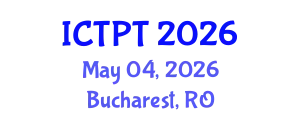 International Conference on Transportation Planning and Technology (ICTPT) May 04, 2026 - Bucharest, Romania