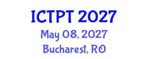 International Conference on Transportation Planning and Technology (ICTPT) May 08, 2027 - Bucharest, Romania