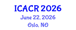 International Conference on Applications of Cognitive Robotics (ICACR) June 22, 2026 - Oslo, Norway