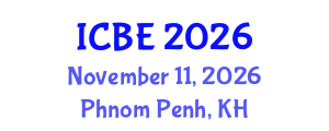 International Conference on Behavioral Economics (ICBE) November 11, 2026 - Phnom Penh, Cambodia