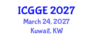 International Conference on Geogrids and Geotechnical Engineering (ICGGE) March 24, 2027 - Kuwait, Kuwait