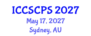International Conference on Cyber Security of Cyber Physical Systems (ICCSCPS) May 17, 2027 - Sydney, Australia