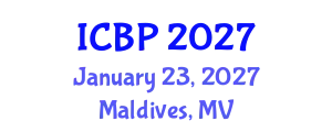 International Conference on Building Physics (ICBP) January 23, 2027 - Maldives, Maldives