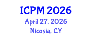 International Conference on Project Management (ICPM) April 27, 2026 - Nicosia, Cyprus