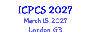 International Conference on Peace and Conflict Studies (ICPCS) March 15, 2027 - London, United Kingdom