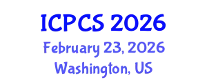 International Conference on Peace and Conflict Studies (ICPCS) February 23, 2026 - Washington, United States