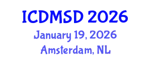 International Conference on Digital Mapping and Spatial Data (ICDMSD) January 19, 2026 - Amsterdam, Netherlands