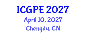 International Conference on Geography, Planning, and Environment (ICGPE) April 10, 2027 - Chengdu, China