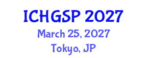 International Conference on Human Geography and Spatial Planning (ICHGSP) March 25, 2027 - Tokyo, Japan