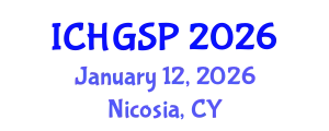 International Conference on Human Geography and Spatial Planning (ICHGSP) January 12, 2026 - Nicosia, Cyprus