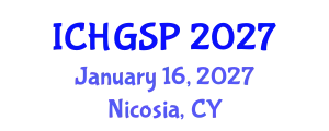 International Conference on Human Geography and Spatial Planning (ICHGSP) January 16, 2027 - Nicosia, Cyprus