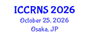 International Conference on Cyber Resilience for National Security (ICCRNS) October 25, 2026 - Osaka, Japan