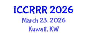 International Conference on Coastal Risk Reduction and Resilience (ICCRRR) March 23, 2026 - Kuwait, Kuwait