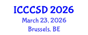 International Conference on Concrete Construction and Structural Design (ICCCSD) March 23, 2026 - Brussels, Belgium
