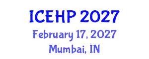 International Conference on Exercise and Health Physiology (ICEHP) February 17, 2027 - Mumbai, India