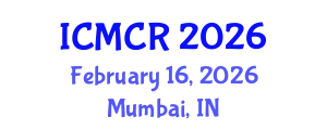 International Conference on Media and Communication Research (ICMCR) February 16, 2026 - Mumbai, India