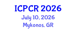 International Conference on Peace and Conflict Resolution (ICPCR) July 10, 2026 - Mykonos, Greece