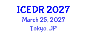 International Conference on Education and Development Research (ICEDR) March 25, 2027 - Tokyo, Japan