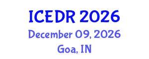 International Conference on Education and Development Research (ICEDR) December 09, 2026 - Goa, India