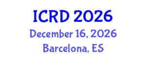 International Conference on Rural Development (ICRD) December 16, 2026 - Barcelona, Spain