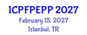 International Conference on Public Finance, Public Economics and Public Policy (ICPFPEPP) February 15, 2027 - Istanbul, Turkey