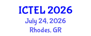 International Conference on Teaching, Education and Learning (ICTEL) July 24, 2026 - Rhodes, Greece