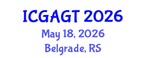 International Conference on Geomechanical Analysis and Geomechanical Tests (ICGAGT) May 18, 2026 - Belgrade, Serbia