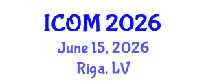 International Conference on Obesity Medicine (ICOM) June 15, 2026 - Riga, Latvia