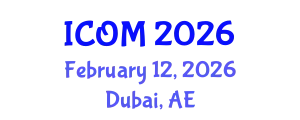 International Conference on Obesity Medicine (ICOM) February 12, 2026 - Dubai, United Arab Emirates