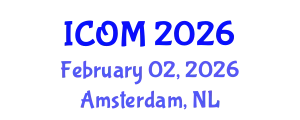 International Conference on Obesity Medicine (ICOM) February 02, 2026 - Amsterdam, Netherlands