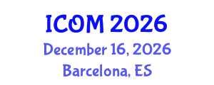 International Conference on Obesity Medicine (ICOM) December 16, 2026 - Barcelona, Spain