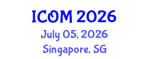 International Conference on Obesity Medicine (ICOM) July 05, 2026 - Singapore, Singapore