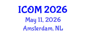 International Conference on Obesity Medicine (ICOM) May 11, 2026 - Amsterdam, Netherlands