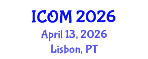 International Conference on Obesity Medicine (ICOM) April 13, 2026 - Lisbon, Portugal