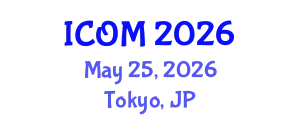 International Conference on Obesity Medicine (ICOM) May 25, 2026 - Tokyo, Japan