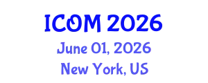 International Conference on Obesity Medicine (ICOM) June 01, 2026 - New York, United States