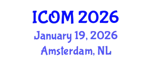 International Conference on Obesity Medicine (ICOM) January 19, 2026 - Amsterdam, Netherlands