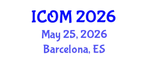 International Conference on Obesity Medicine (ICOM) May 25, 2026 - Barcelona, Spain
