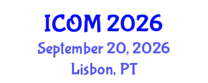 International Conference on Obesity Medicine (ICOM) September 20, 2026 - Lisbon, Portugal