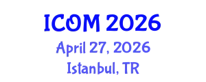 International Conference on Obesity Medicine (ICOM) April 27, 2026 - Istanbul, Turkey
