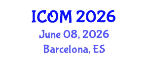 International Conference on Obesity Medicine (ICOM) June 08, 2026 - Barcelona, Spain