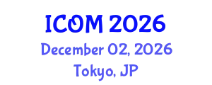 International Conference on Obesity Medicine (ICOM) December 02, 2026 - Tokyo, Japan