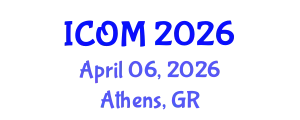 International Conference on Obesity Medicine (ICOM) April 06, 2026 - Athens, Greece